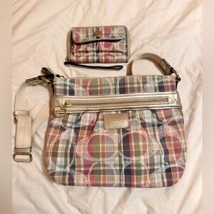 Coach Purse with Matching Wallet